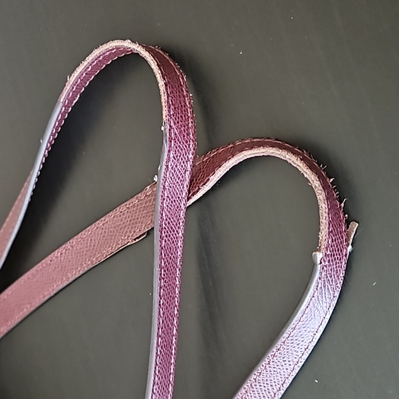 Michael Kors Burgandy Pebbled Leather Work Tote - Picture 5 of 16